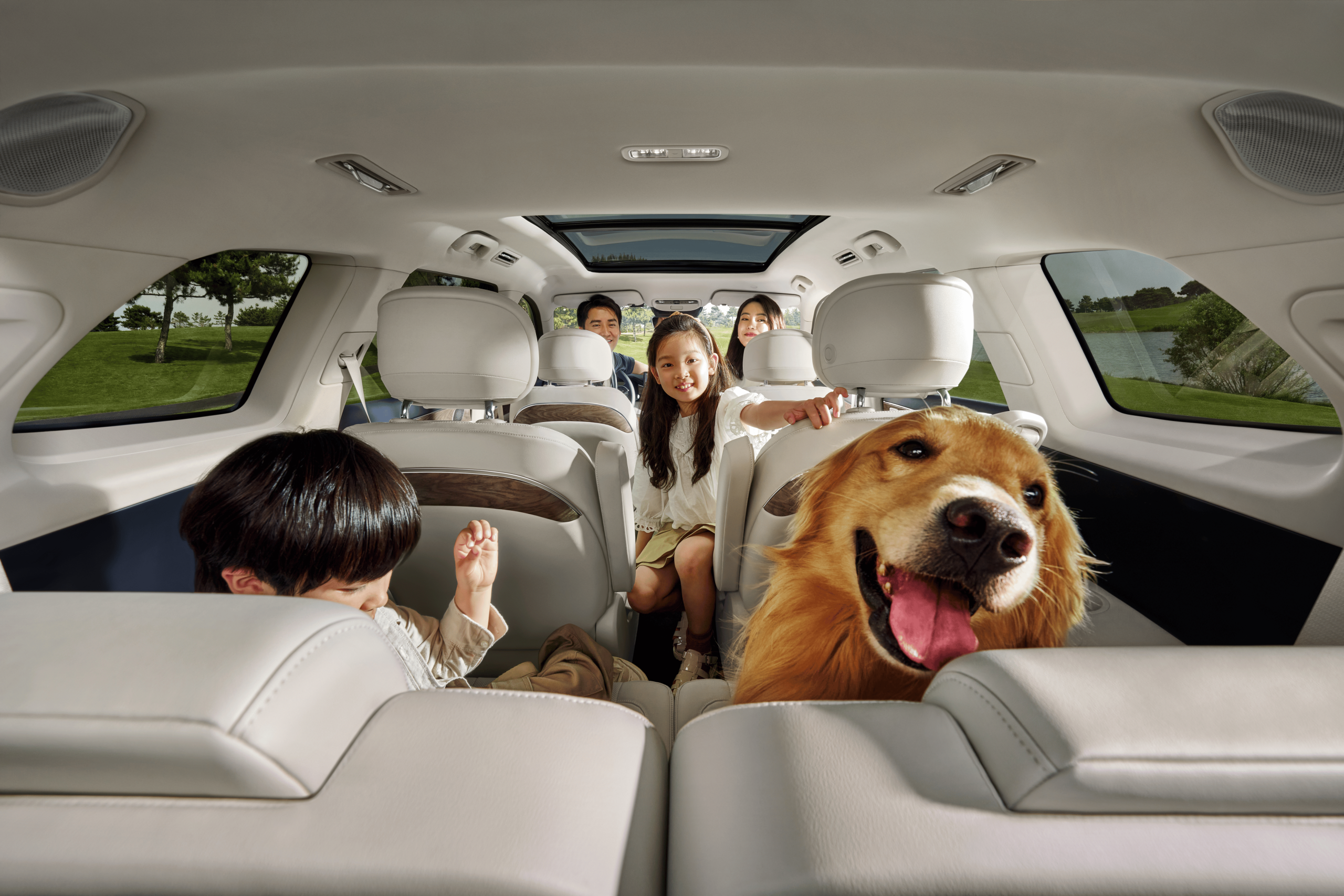 Bảo vệ xe khi đưa đón trẻ em và chở thú cưng (Hình ảnh: Jedi VISUAL)