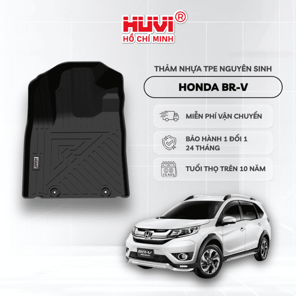 Thảm Lót Sàn Honda BR-V 2023+