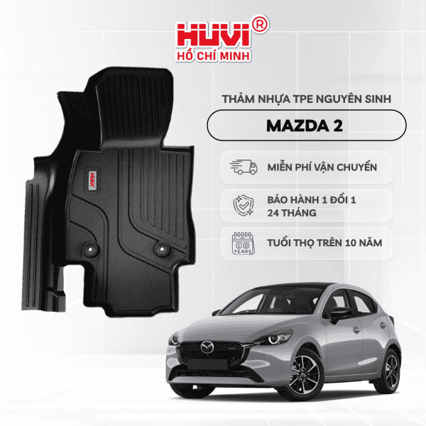 Thảm Lót Sàn Mazda 2 (2019+)