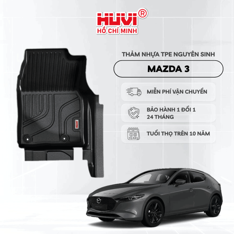 Thảm Lót Sàn Mazda 3 (2020+)