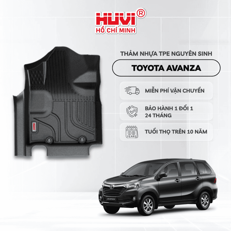 Thảm Lót Sàn Toyota Avanza (2022+)