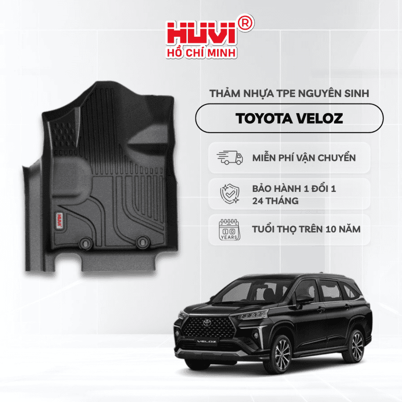 Thảm Lót Sàn Toyota Veloz Cross (2023+)