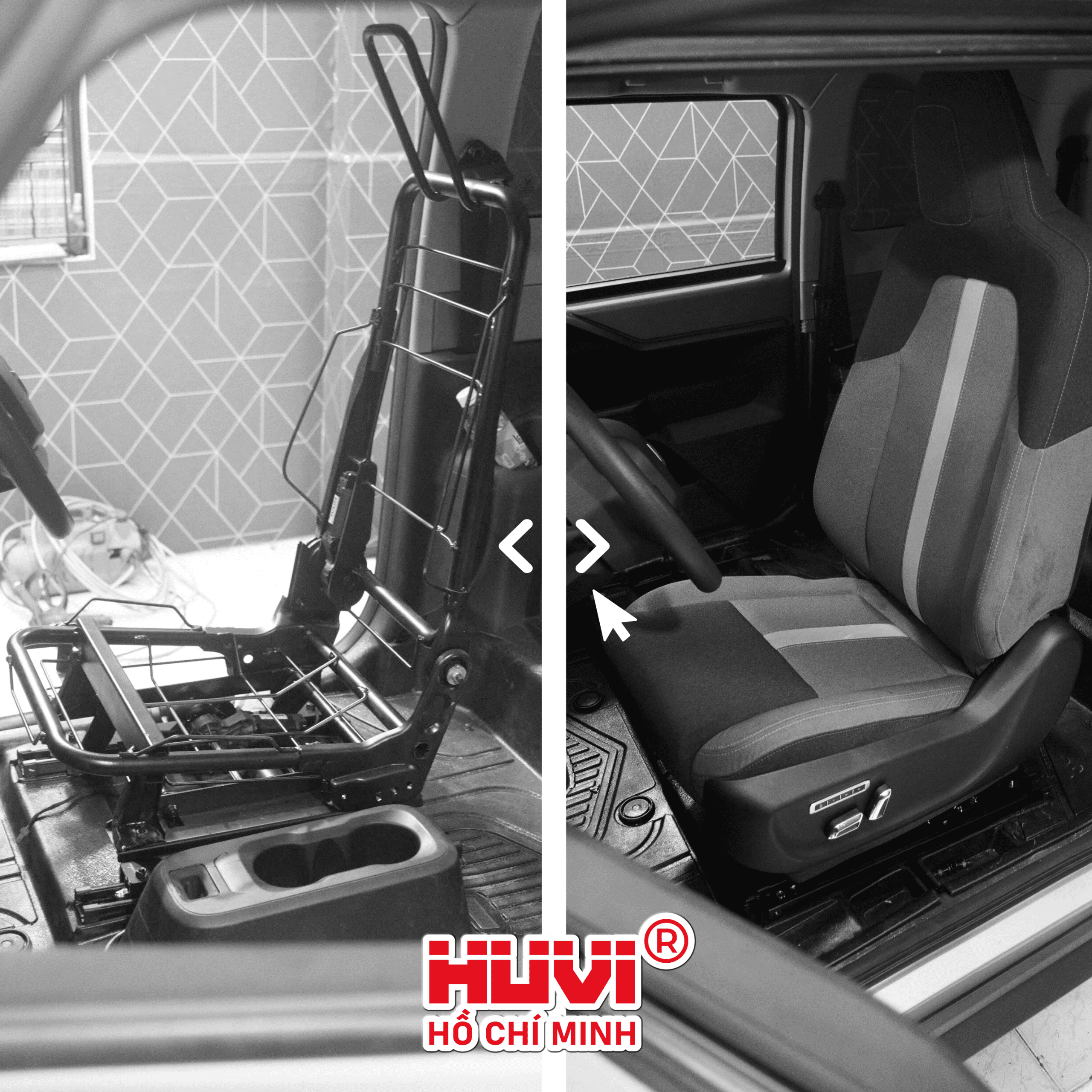 Hình ảnh: Ghế chỉnh điện VF3