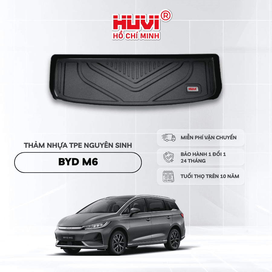 Thảm cốp BYD M6 (2024+)