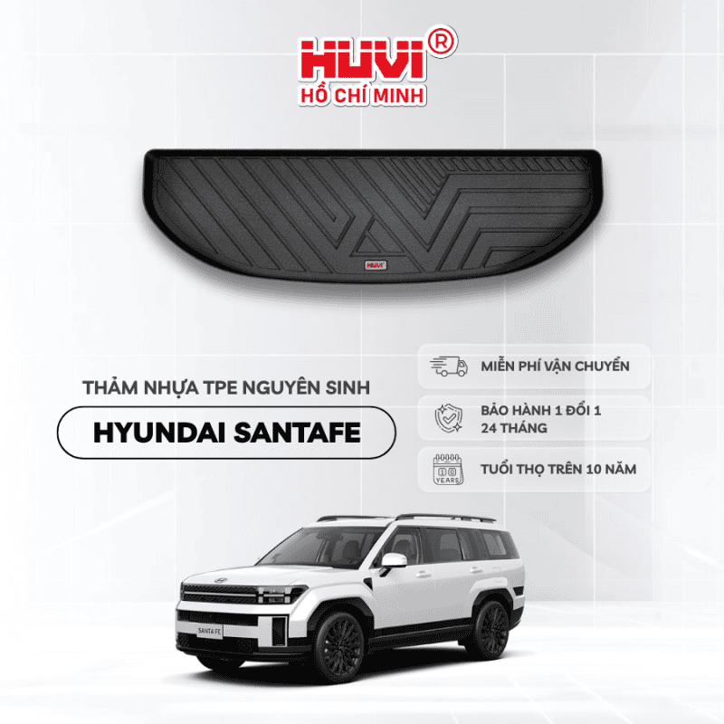 Thảm cốp Hyundai Santafe (2024+)