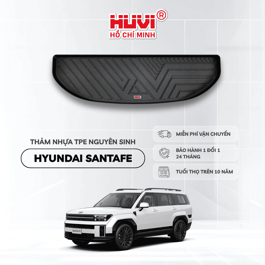 Thảm cốp Hyundai Santafe (2024+)