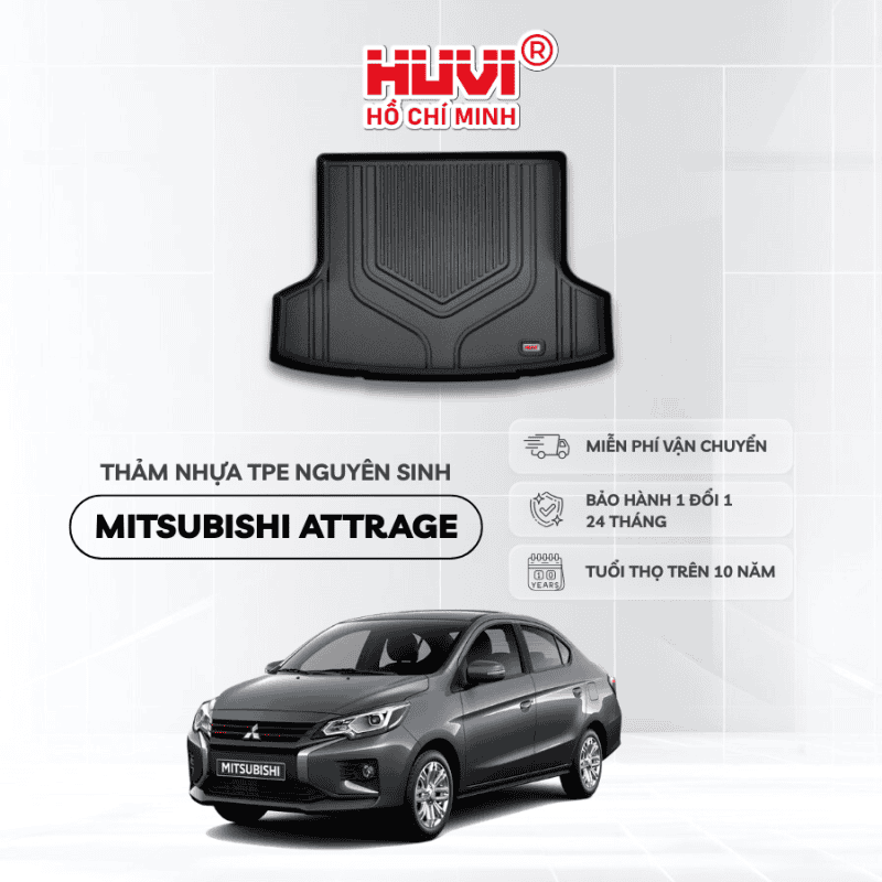Thảm cốp Mitsubishi Attrage (2020+)