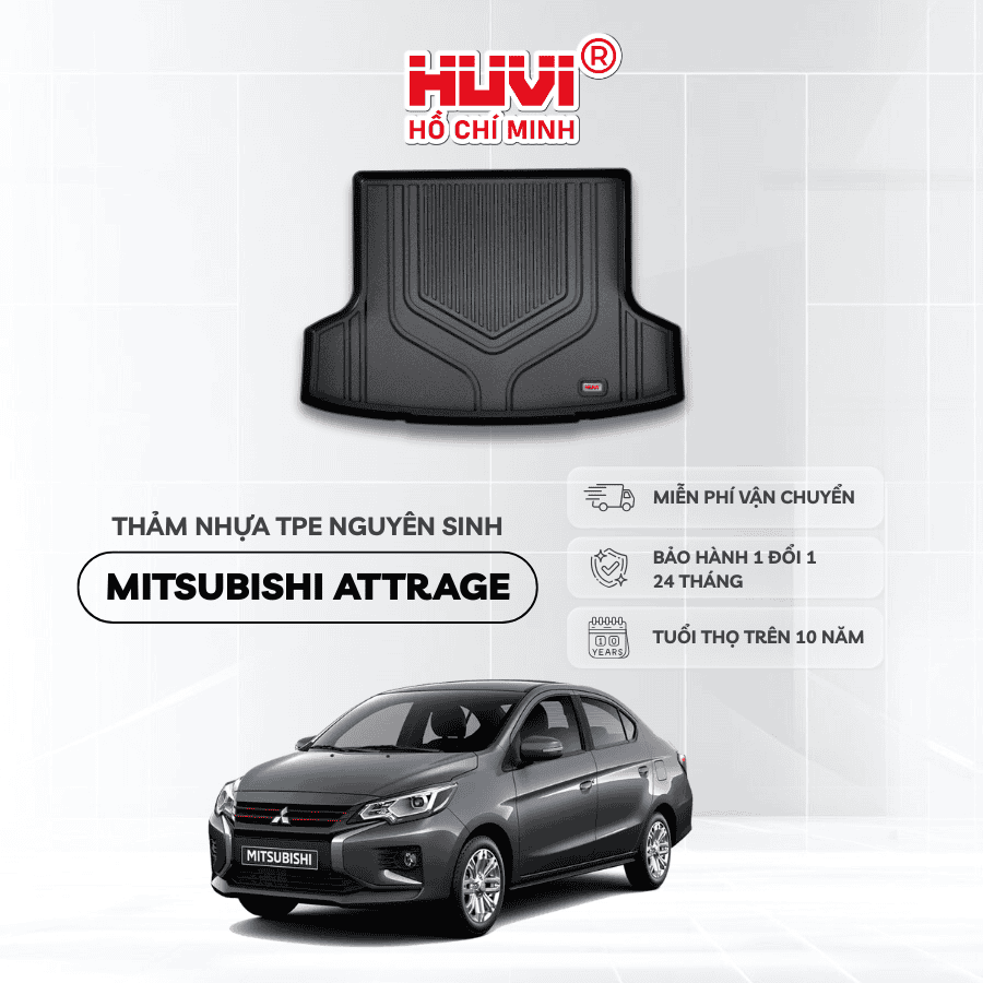 Thảm cốp Mitsubishi Attrage (2020+)