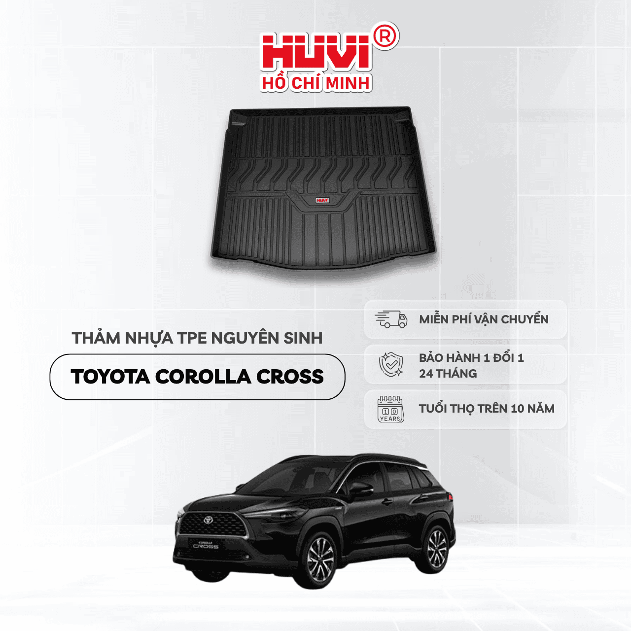 Thảm cốp Toyota Cross (2020+)