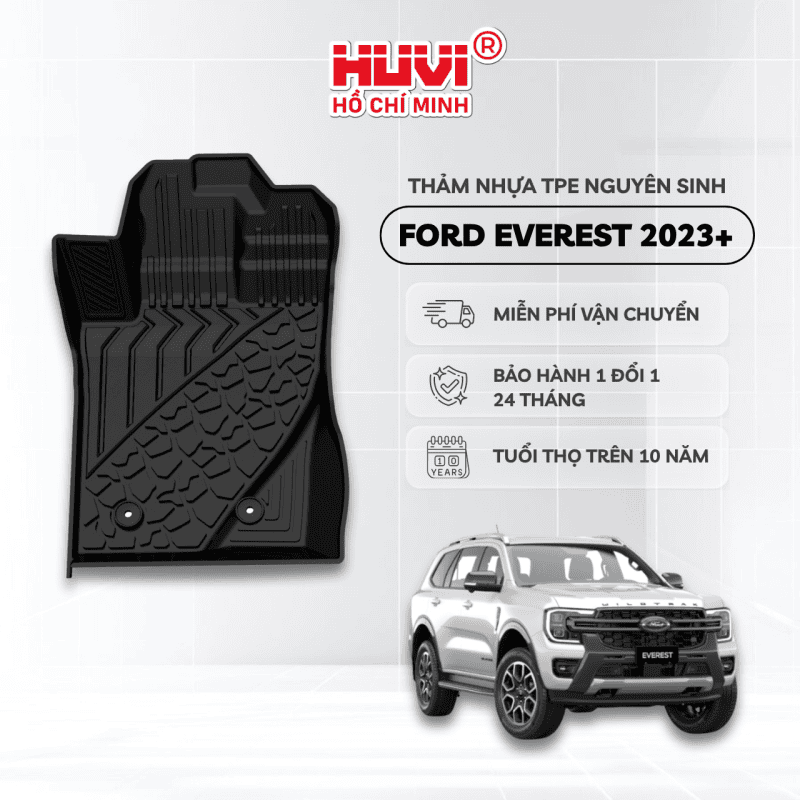 Thảm Lót Sàn Ford Everest (2023+)