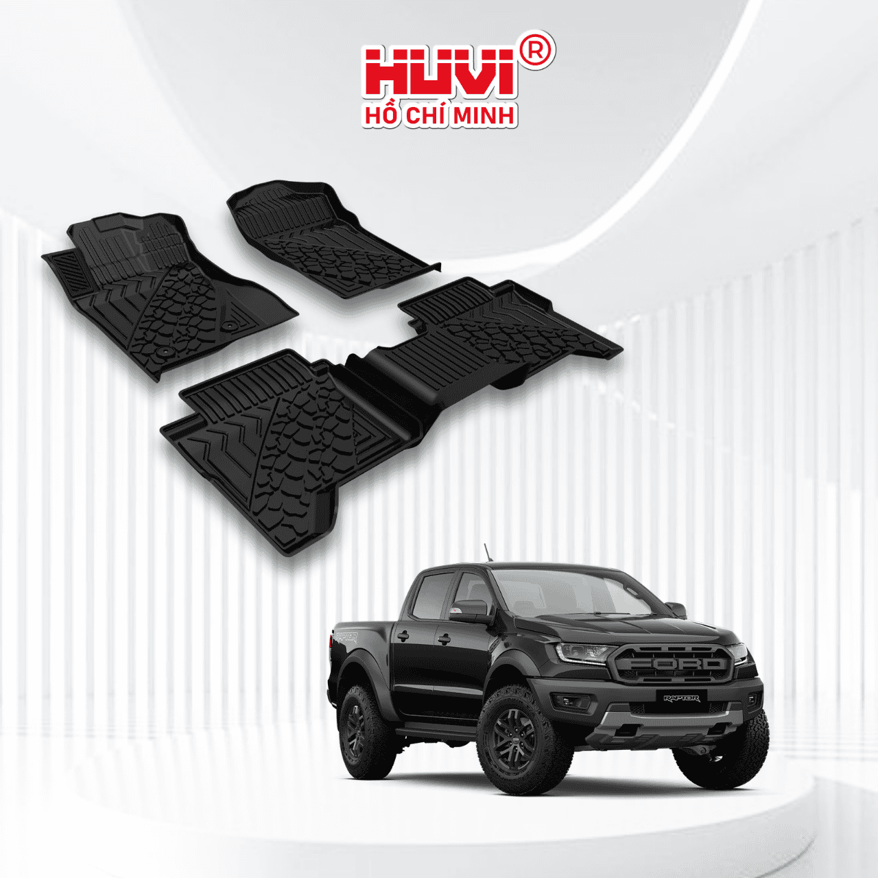 Thảm Lót Sàn Ford Ranger (2023+)