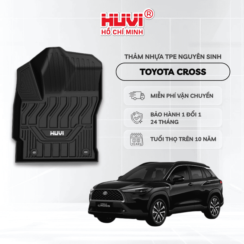 Thảm Lót Sàn Toyota Cross (2020+)