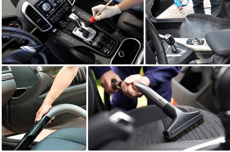 Hình ảnh: dọn nội thất ô tô 