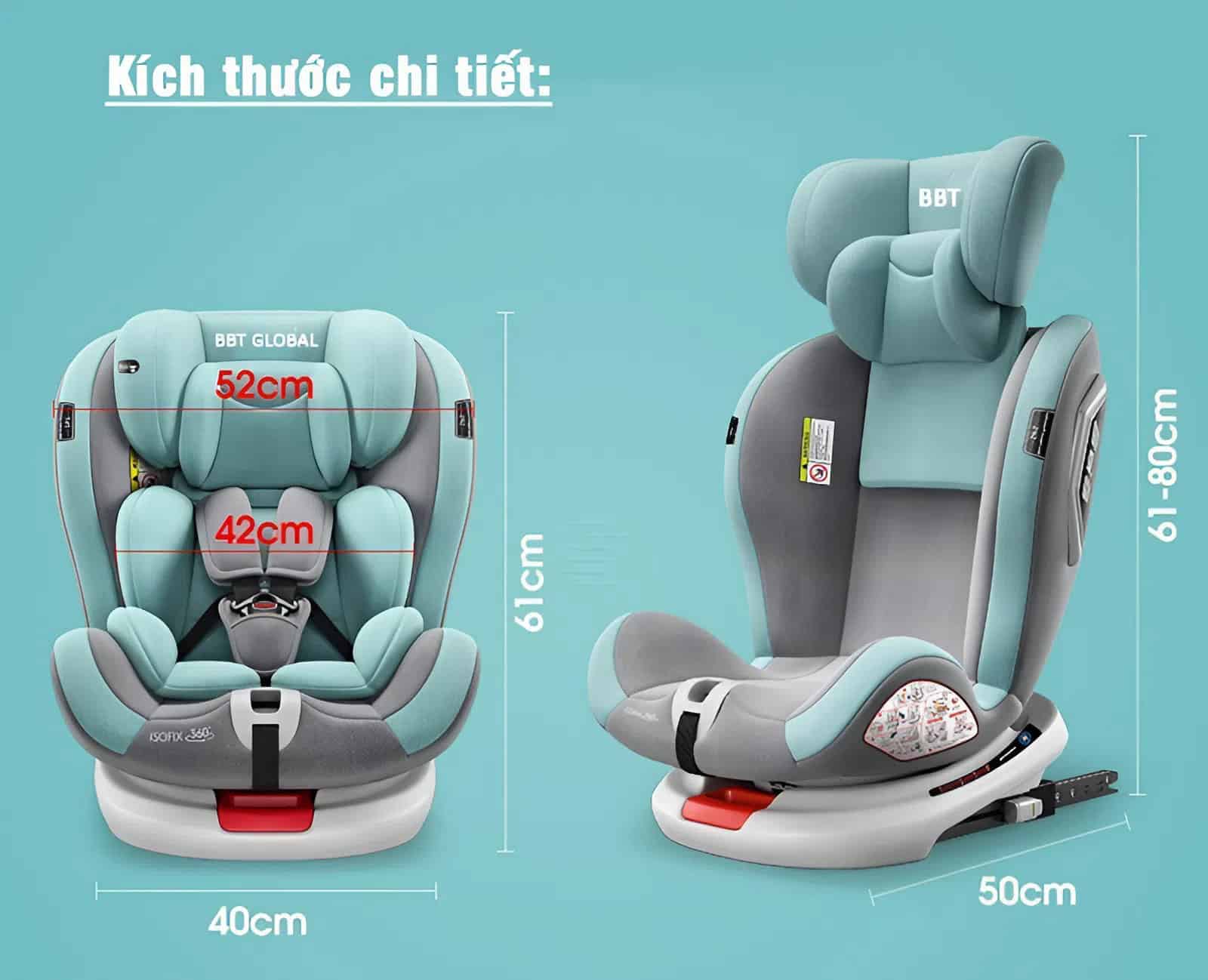 Hình ảnh: ghế trẻ em theo độ tuổi