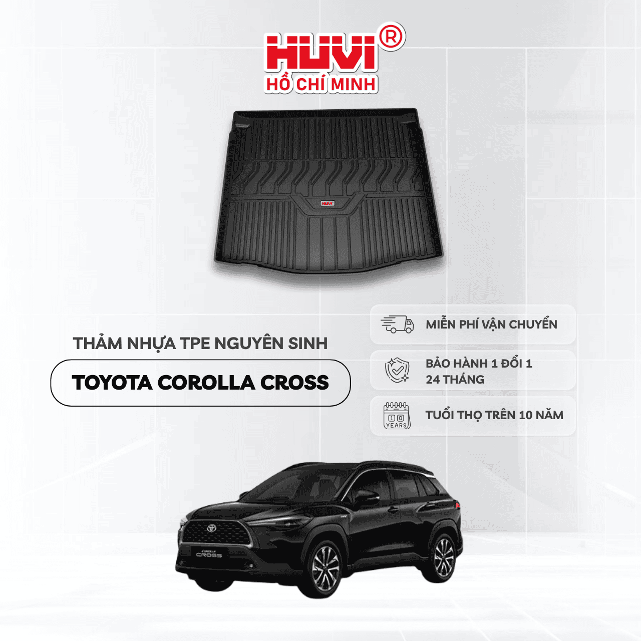 Thảm cốp Toyota Cross (2020+)