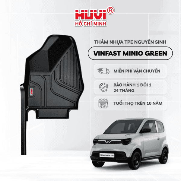 Thảm Lót Sàn Vinfast Minio Green (2025+)