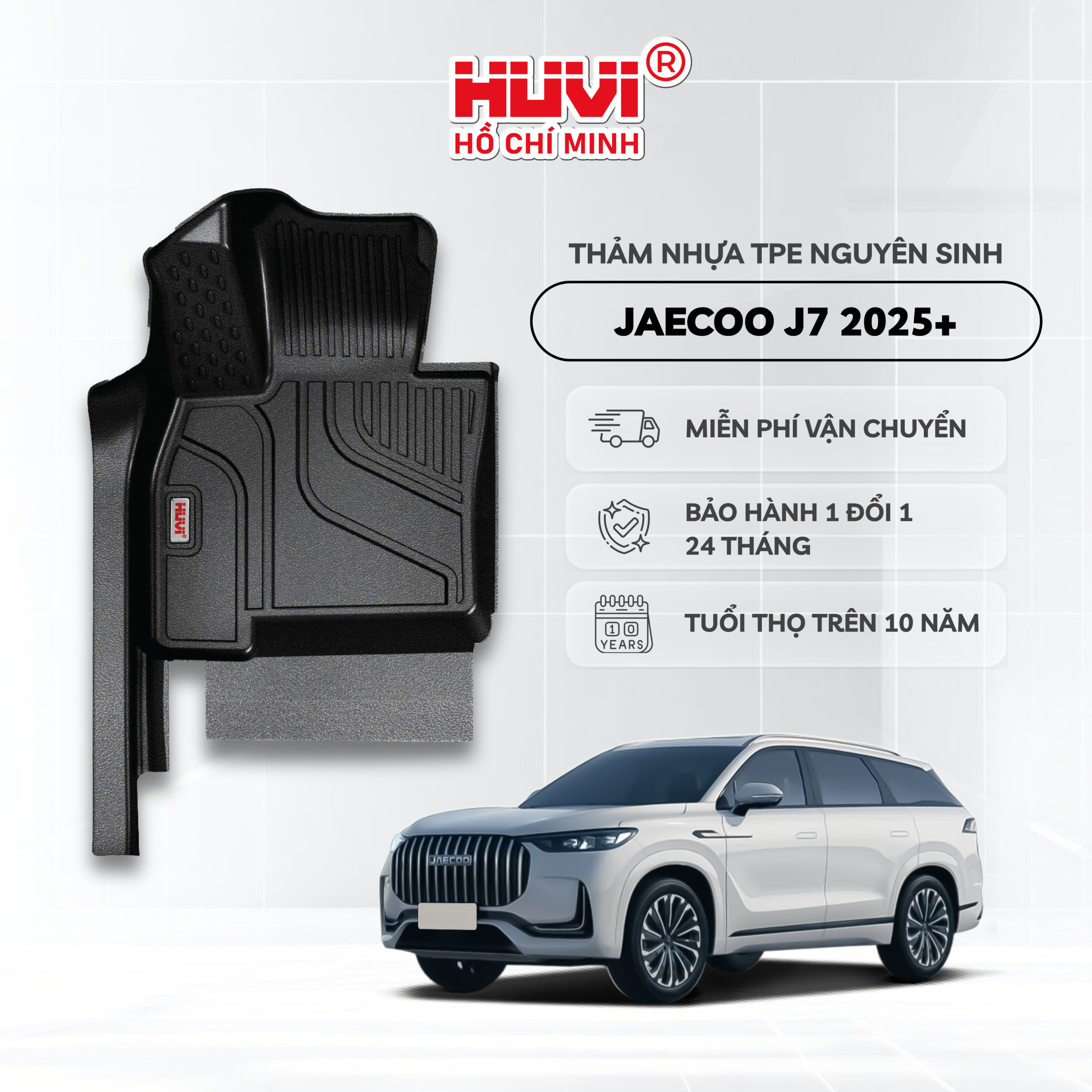 Thảm Lót Sàn Jaecoo J7 (2025+)