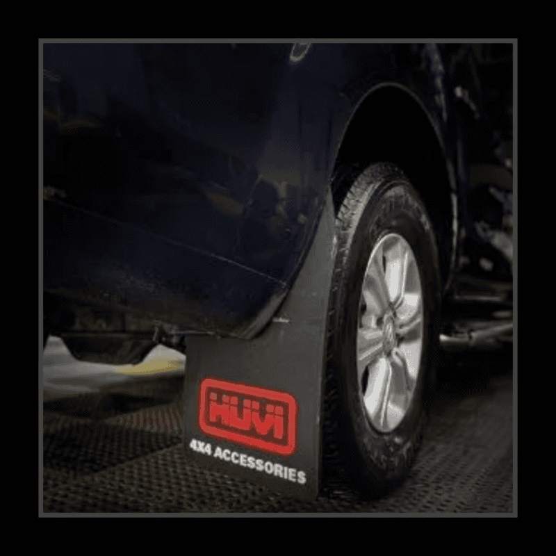 Tấm chắn bùn bán tải cao su logo đỏ 