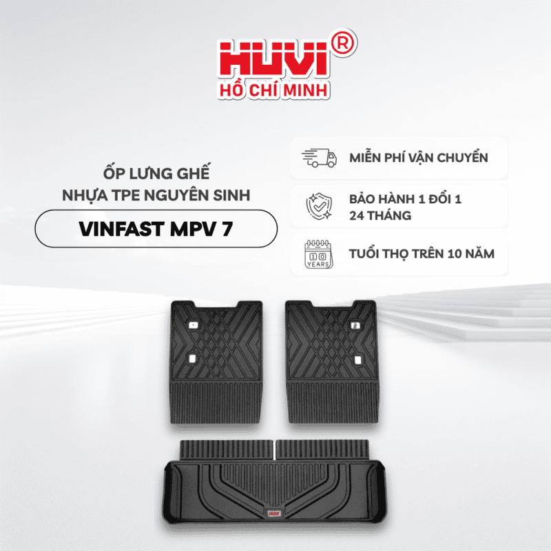 Combo Ốp Lưng Ghế Và Lót Cốp VinFast MPV7